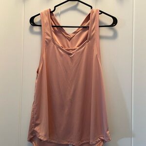 Women’s Double-Strap Muscle Tank in Blush